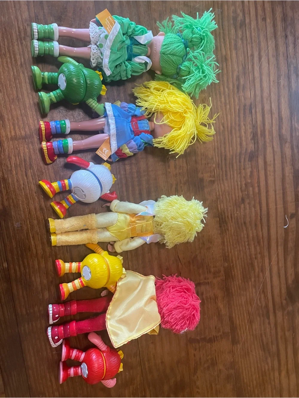 Vintage Rainbow Brite Doll Mixed Lot Bundle Unique Collectibe kids toys
